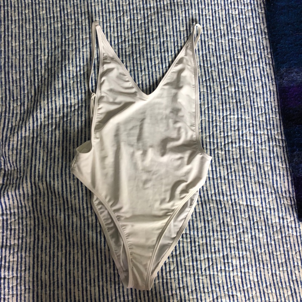 One piece bathing suit